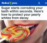 Сахар атакует зубы за минуту: как защитить улыбку