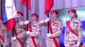 Лучшим юнармейцам вручили знаки отличия, их наставникам — медали «За заслуги»