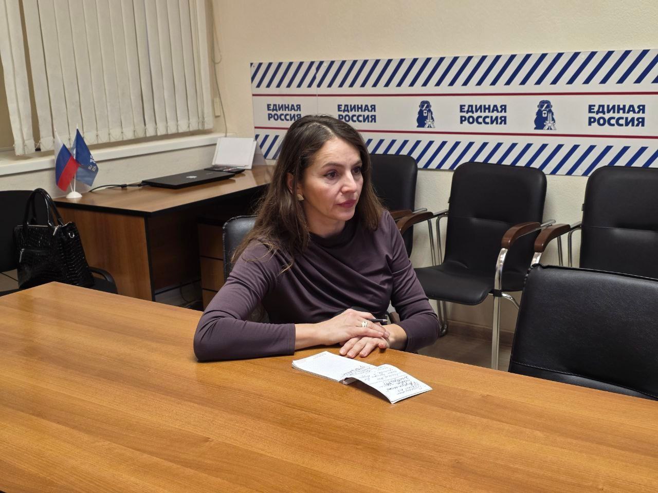 Инна Мухина: В рамках Декады приёма граждан в Региональной общественной приёмной Председателя Всероссийской политической партии «Единая Россия» Д.А. Медведева в Брянской области проходят тематические приёмы Инна Мухина: В рамках Декады приёма граждан в Региональной общественной приёмной Председателя Всероссийской политической партии «Единая Россия» Д.А. Медведева в Брянской области проходят тематические приёмы