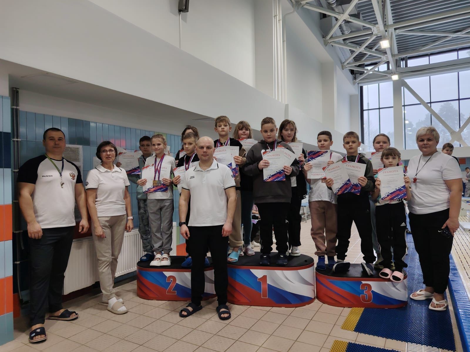 9-10 декабря 2025 года в плавательном бассейне СШ им. Героя России В.И. Шкурного прошло открытое первенство города по плаванию среди юношей и девушек 2011-2015 г.р. на дистанции 100 м 9-10 декабря 2025 года в плавательном бассейне СШ им. Героя России В.И. Шкурного прошло открытое первенство города по плаванию среди юношей и девушек 2011-2015 г.р. на дистанции 100 м