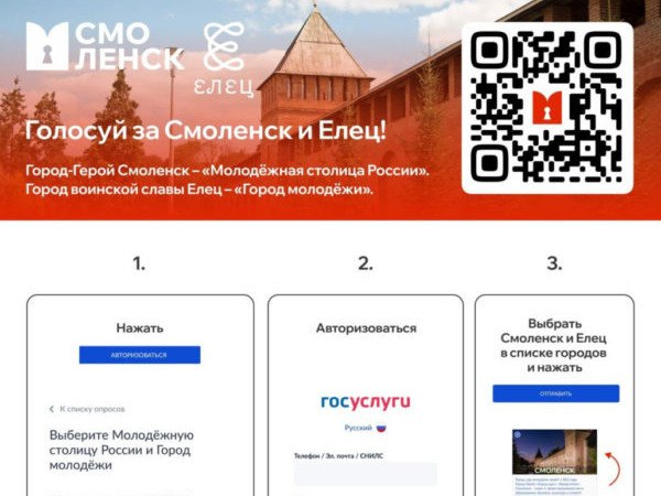 Сразу два города Центрального федерального округа борются за статус молодёжных городов: