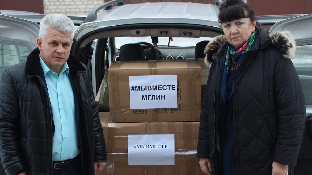 Из Мглинского района Брянской области передали партию гуманитарного груза для военнослужащих