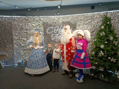 Сегодня в Городском Дворце культуры и искусства творились Новогодние чудеса для самых маленьких!