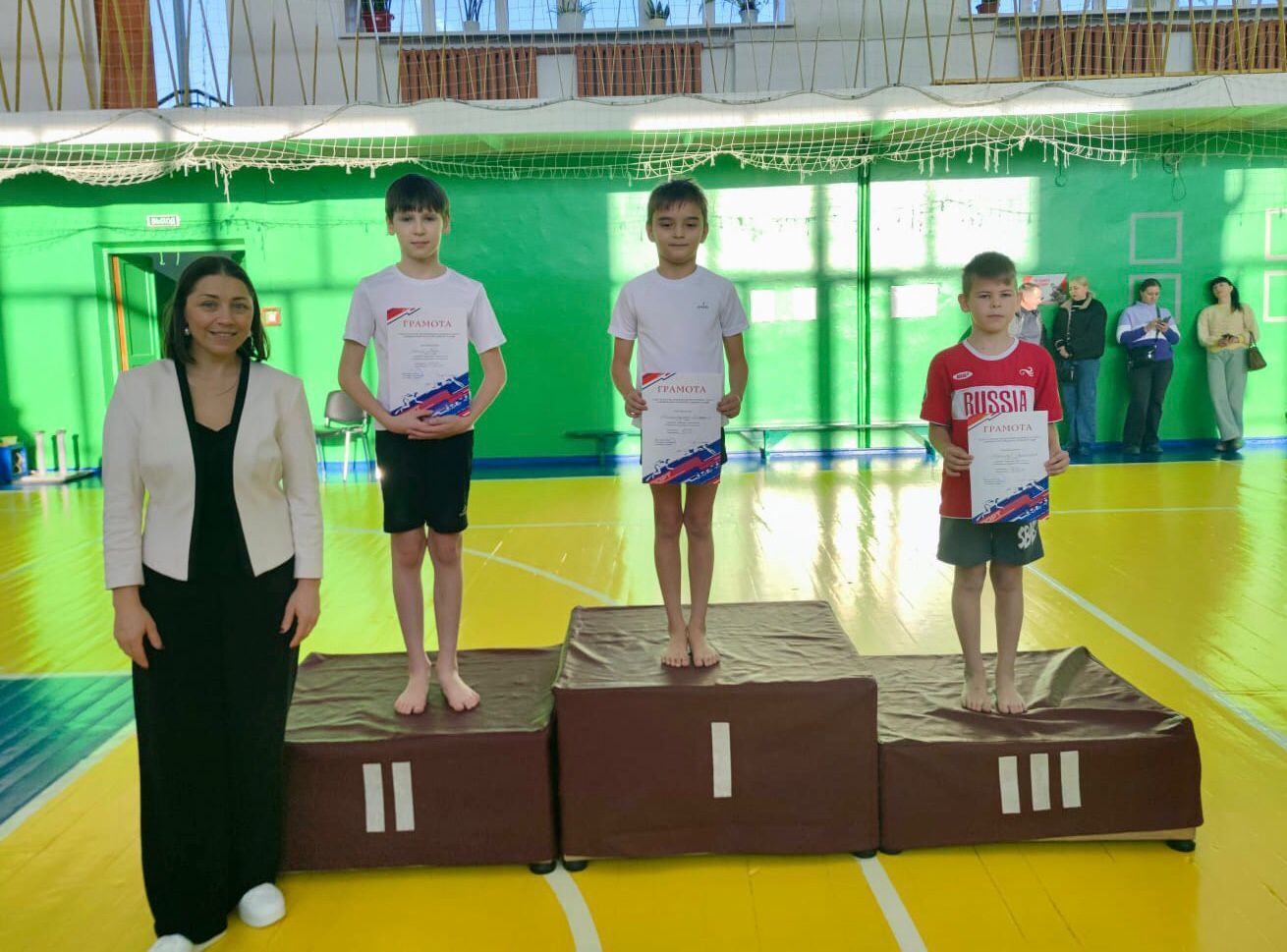 13 декабря 2025 года в спортивном зале СШ им. Героя России В.И. Шкурного прошло открытое первенство города по прыжкам на батуте в дисциплине (прыжки на акробатической дорожке) среди юношей и девушек 13 декабря 2025 года в спортивном зале СШ им. Героя России В.И. Шкурного прошло открытое первенство города по прыжкам на батуте в дисциплине (прыжки на акробатической дорожке) среди юношей и девушек