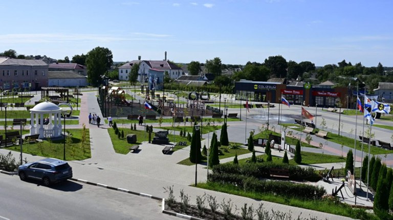 На Брянщине благоустроили 32 общественные территории