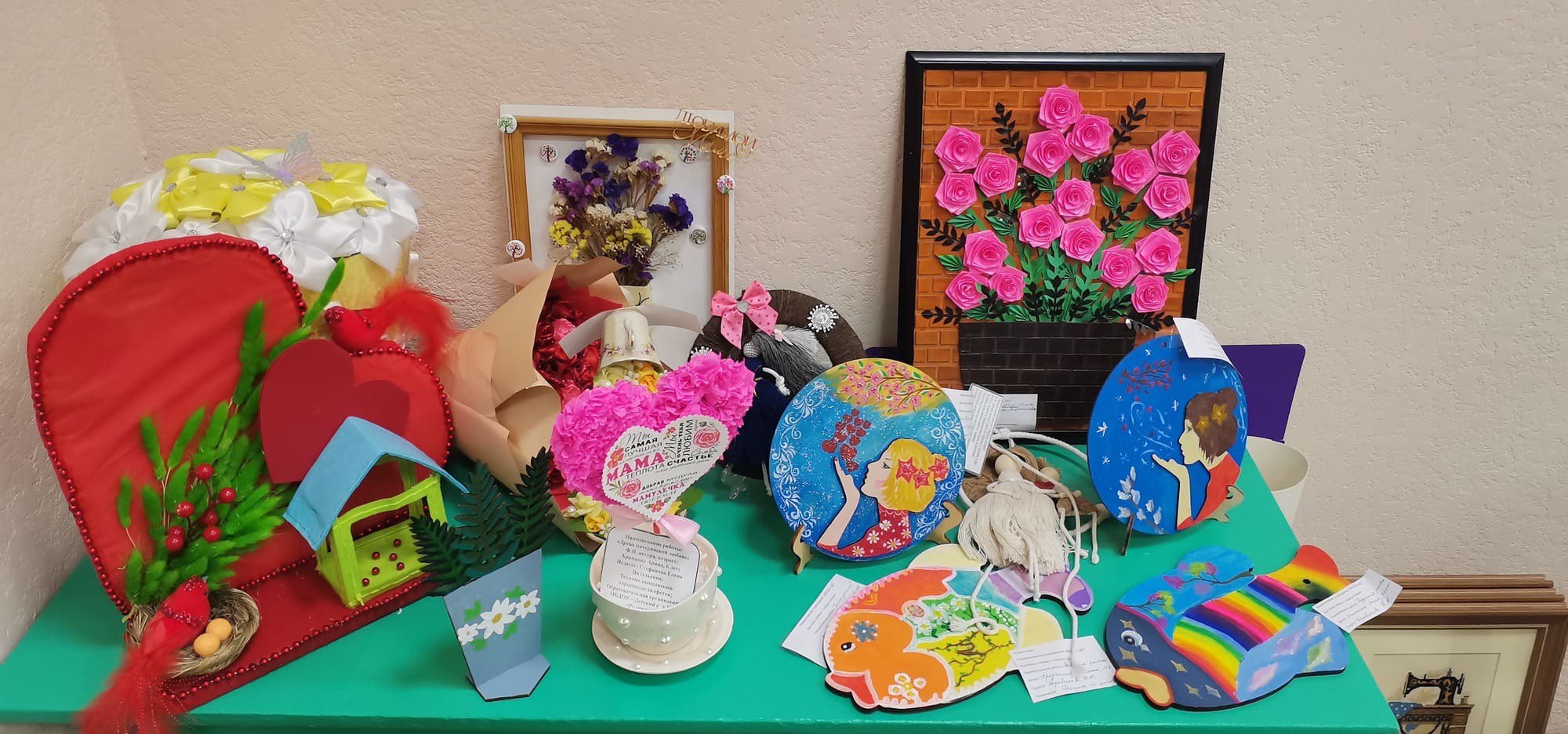 В Центре детского творчества подведены итоги муниципального конкурса детско – родительских творческих работ «Мама – сердце семьи» В Центре детского творчества подведены итоги муниципального конкурса детско – родительских творческих работ «Мама – сердце семьи»