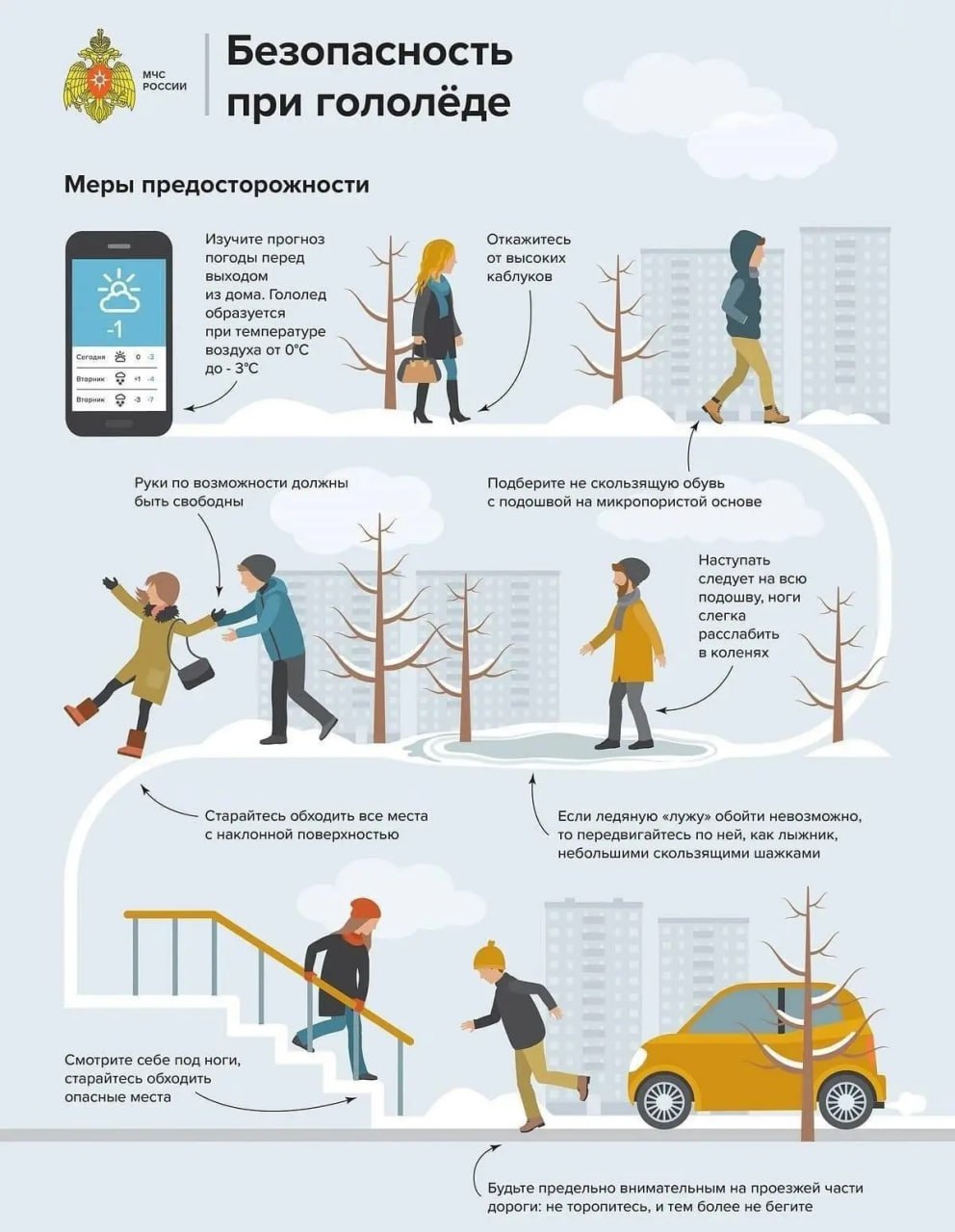 Будьте осторожнее на дорогах