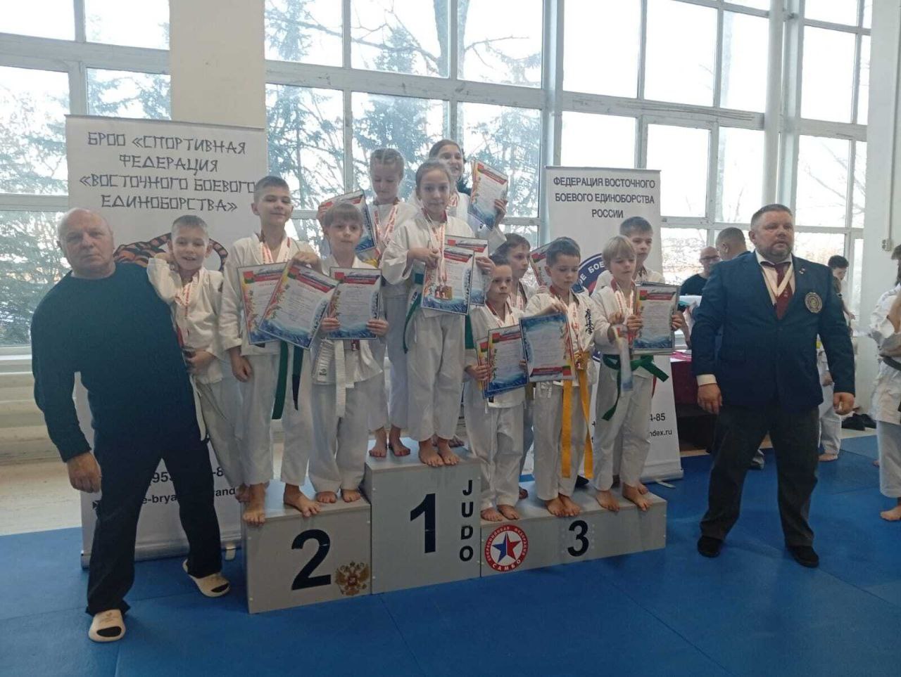 13 ноября в г. Брянске в спортивном зале МБУ ДО СШОР по спортивной гимнастике прошел Новогодний турнир города Брянска по восточному единоборству 13 ноября в г. Брянске в спортивном зале МБУ ДО СШОР по спортивной гимнастике прошел Новогодний турнир города Брянска по восточному единоборству