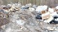 На окраине Брянска обнаружили нелегальный мусорный «полигон»