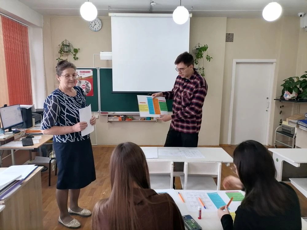 17 декабря 2025 года в МБОУ – СОШ № 7 состоялось второе занятие Школы молодого учителя «Методические приемы формирования универсальных учебных действий обучающихся» 17 декабря 2025 года в МБОУ – СОШ № 7 состоялось второе занятие Школы молодого учителя «Методические приемы формирования универсальных учебных действий обучающихся»