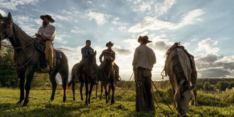 Эти снимки не со съёмок сериала «Йеллоустоун»