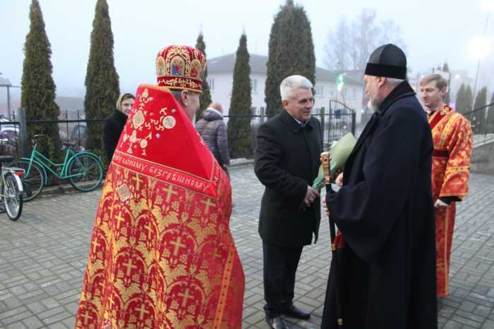Богослужение в храме во имя святой великомученицы Варвары г. Мглина