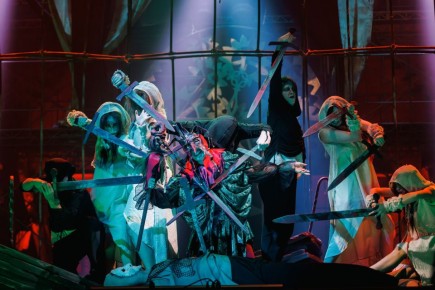 ДОН ЖУАН. МИФ ИЛИ ЛЕГЕНДА. Сегодня в Брянском театре драмы состоялась премьера – трагифарс в двух частях «Дон Жуан. Миф или легенда», сценическая фантазия на тему пьесы А. К. Толстого