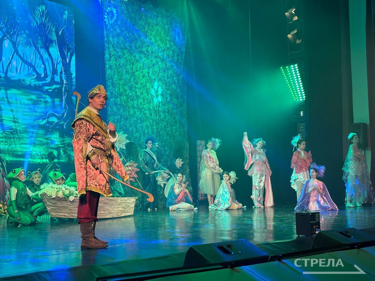 Новогоднее мероприятие для участников благотворительной акции «Тепло маленьких рук» продолжилось праздничным музыкальным спектаклем «Царевна-лягушка» Новогоднее мероприятие для участников благотворительной акции «Тепло маленьких рук» продолжилось праздничным музыкальным спектаклем «Царевна-лягушка»