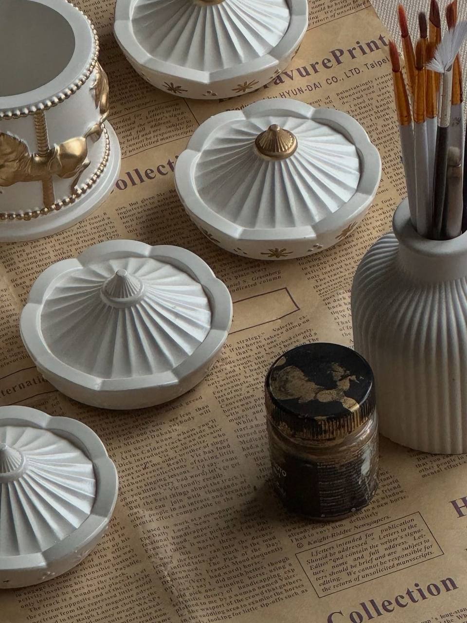 Городской выставочный зал приглашает 28 декабря (вск) в 14:30 на мастер-класс по росписи гипсовой новогодней шкатулки Городской выставочный зал приглашает 28 декабря (вск) в 14:30 на мастер-класс по росписи гипсовой новогодней шкатулки