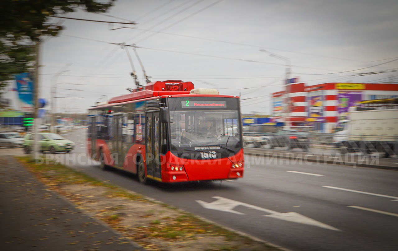 Брянские автобусы и троллейбусы в 2025 году перевезли 51, 5 млн