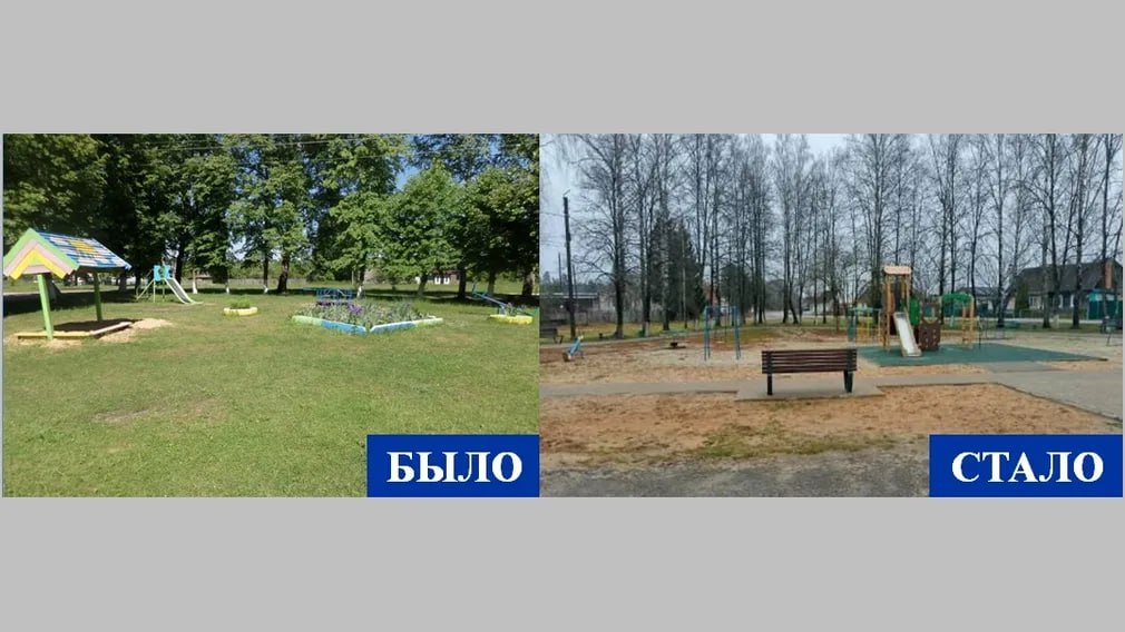 В селе Малое Полпино Брянского района благоустроили территорию возле Дома культуры