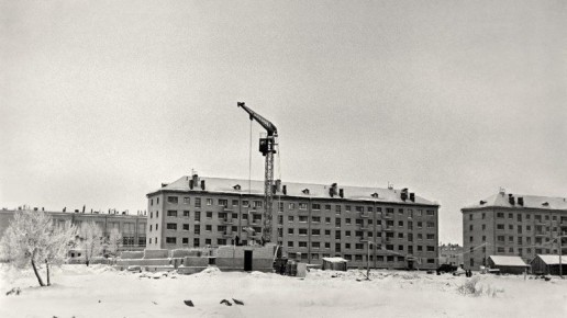Снимок Брянска 1963 года показал строительство пятиэтажек на Станке Димитрова