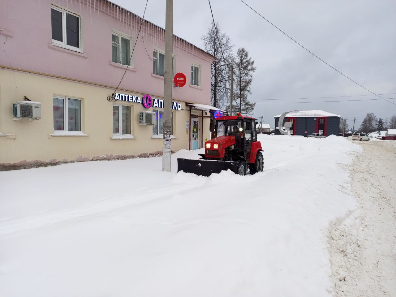 Информация о работе снегоуборочной техники в Клетнянском районе Информация о работе снегоуборочной техники в Клетнянском районе