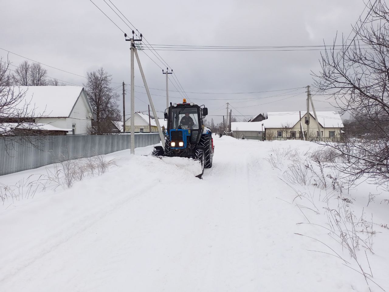 Информация о работе снегоуборочной техники в Клетнянском районе Информация о работе снегоуборочной техники в Клетнянском районе