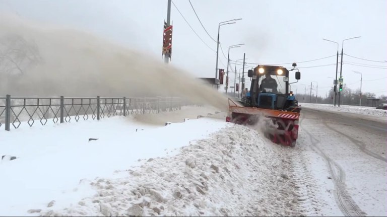 От снега очищено более 58 тысяч км дорог Брянской области за праздники