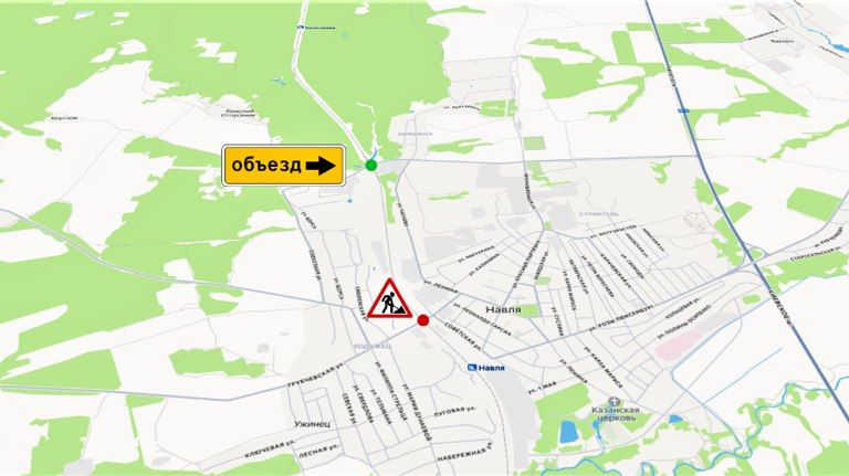 В Брянской области 16 января закроют переезд станции Навля