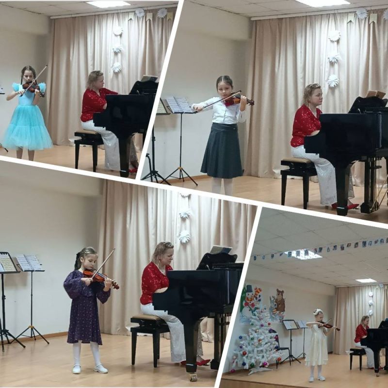 НОВОГОДНИЙ КОНЦЕРТ КЛАССА ПРЕПОДАВАТЕЛЕЙ ПАШКУРОВОЙ НАТАЛЬИ СЕРГЕЕВНЫ И ШУЛУНОВОЙ МАРИНЫ ВАСИЛЬЕВНЫ