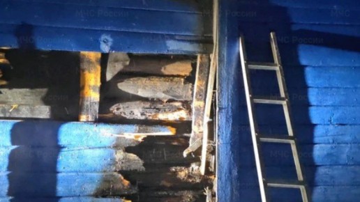 В селе Клинцовского района горел частный жилой дом