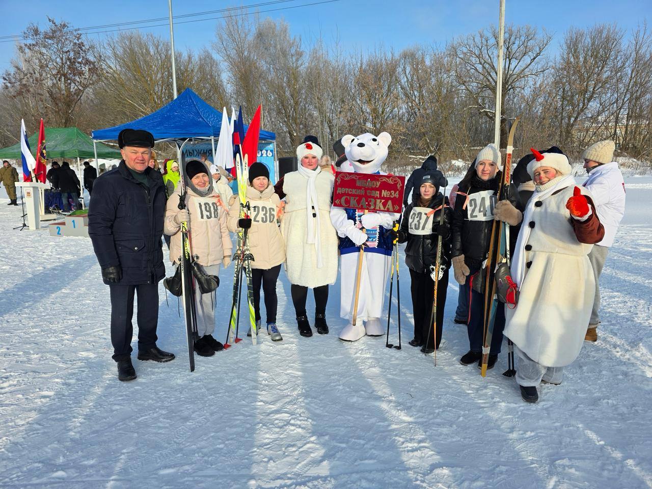 Мороз, солнце и спортивный дух: в Стародубе прошла «Лыжня России»