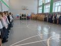 23 января в Займищенской школе состоялся митинг — открытие месячника военно-патриотической работы и года единства народов!