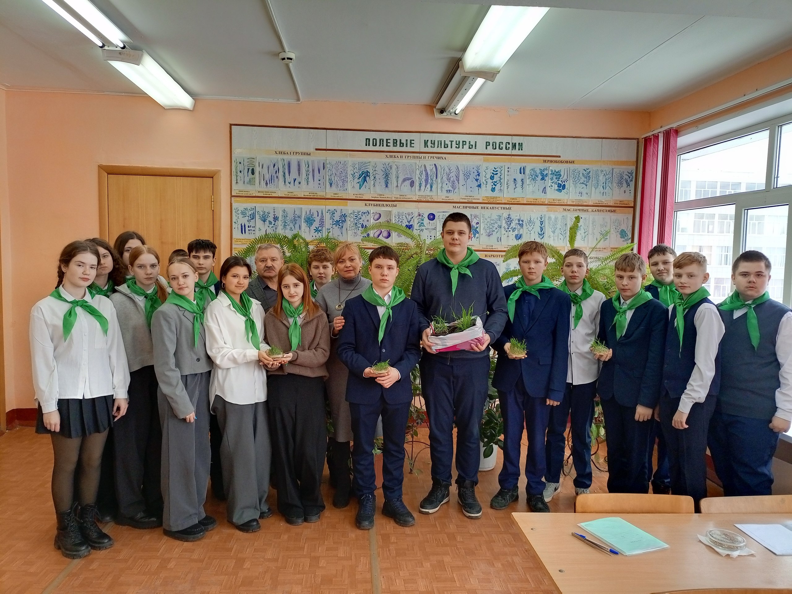 Брянский ГАУ в наступившем новом году проводит цикл учебно-практических занятий с учениками агротехнологических классов