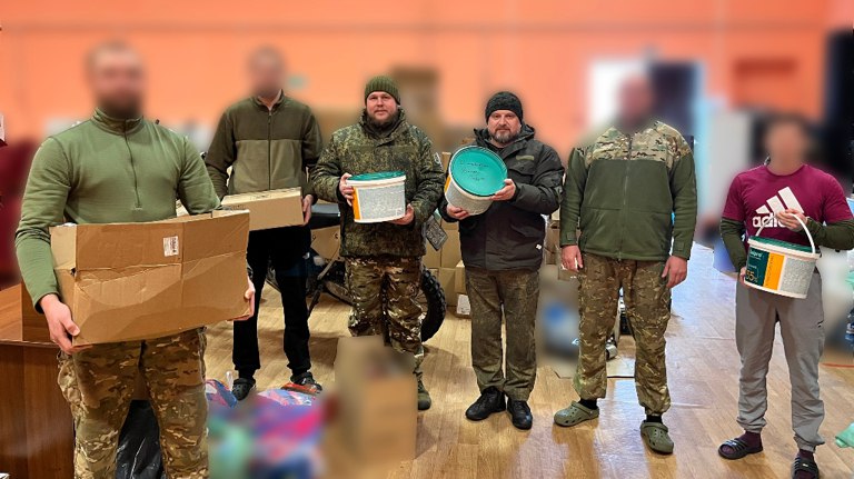 Брянские священники передали продукты бойцам СВО на Курской границе