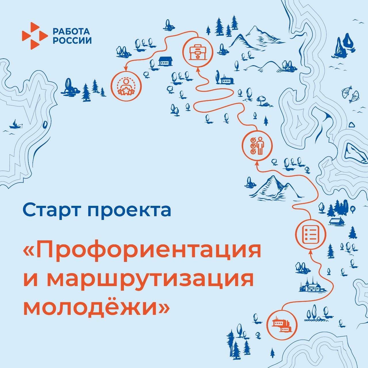 В центрах занятости стартовал масштабный проект по профориентации и маршрутизации молодежи, разработанный Минтрудом России в рамках национального проекта «Кадры»
