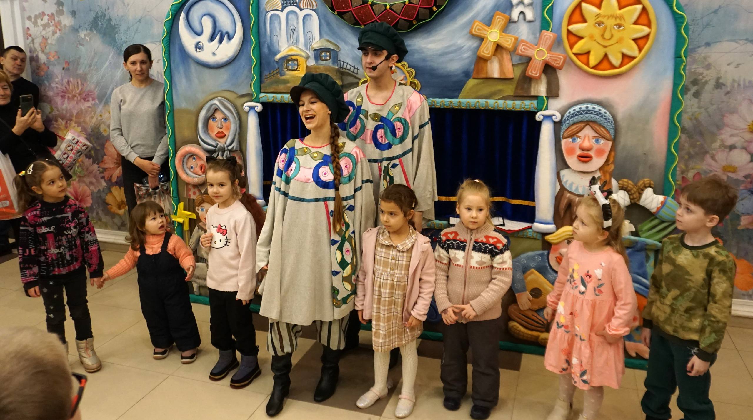 «Масленичный разгуляй» в театре кукол