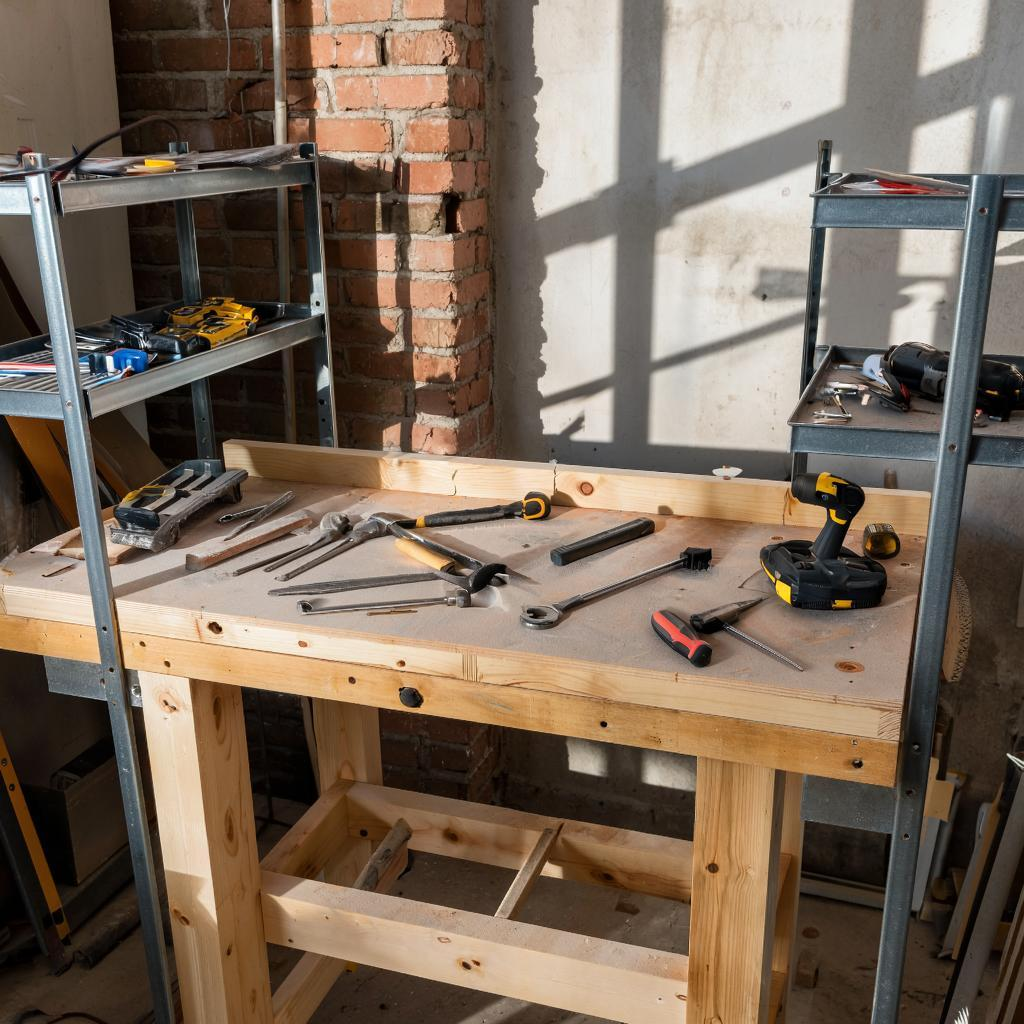 Компактный малярный стол-раскладушка: идеальный помощник для вашего ремонта