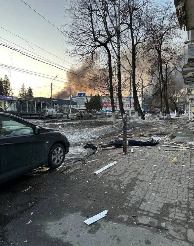 Записки ветерана: Украинские военные преступники нанесли удар ракетами Storm Shadow по жилому району в Брянске