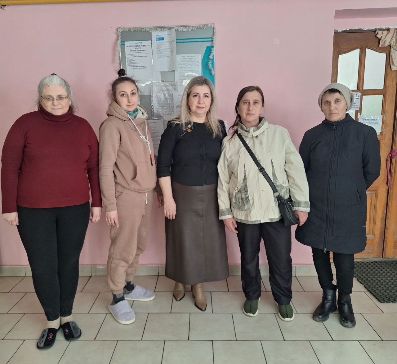 Инна Мухина: Продолжаю посещение пунктов временного размещения граждан из Украины, Донбасса и Курской области