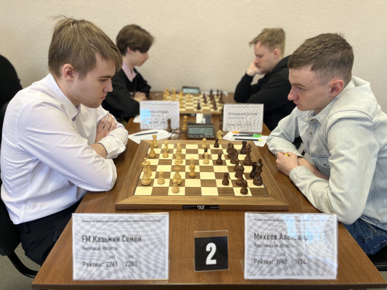 В Брянске стартовал Чемпионат ЦФО среди мужчин по шахматам 2026 В Брянске стартовал Чемпионат ЦФО среди мужчин по шахматам 2026