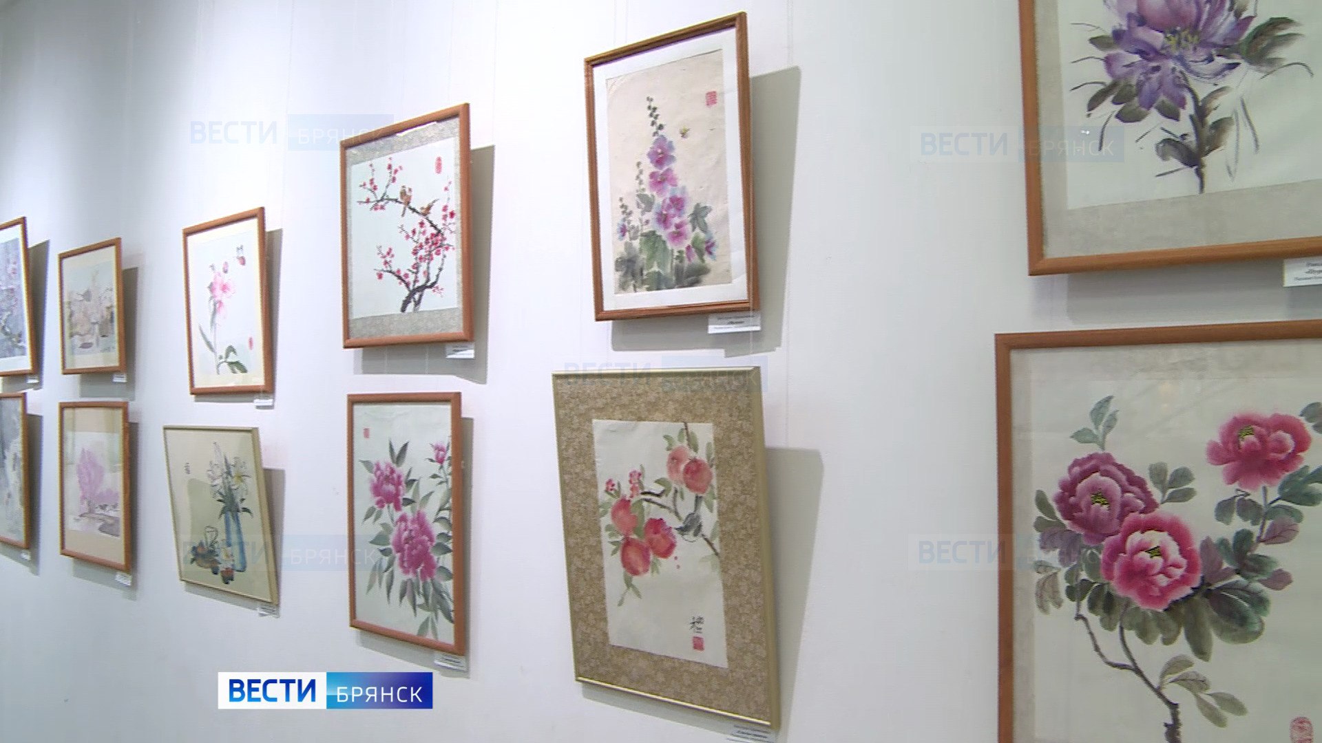 Выставка китайской живописи открылась в Брянске