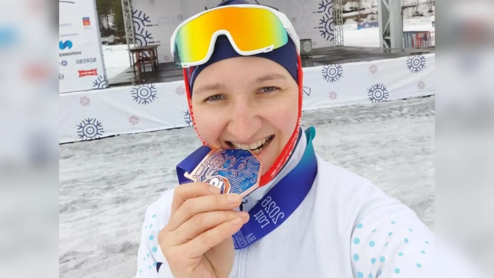 Брянская лыжница Наталья Есипова завоевала бронзу Всероссийских соревнований в Мурманске