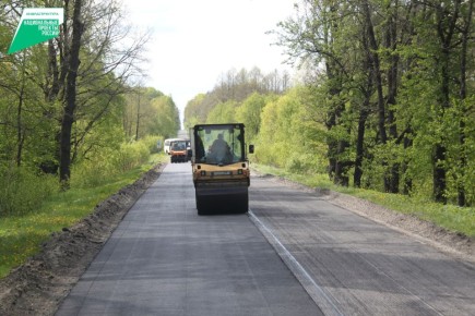 В рамках национального проекта «Инфраструктура для жизни» в текущем году будет завершён ремонт участка автодороги Рогнедино – Осовик в Рогнединском районе Брянской области
