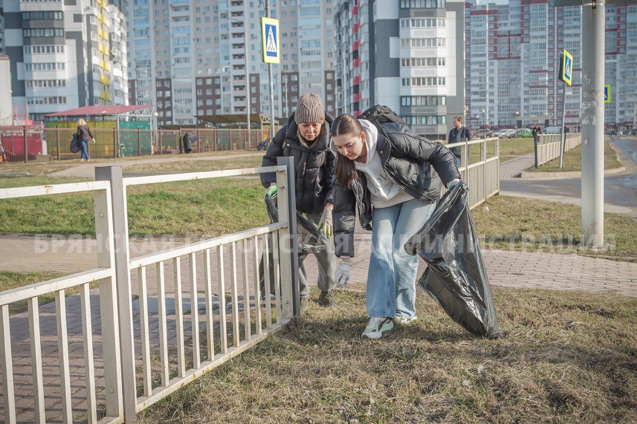 Как в Брянске проходит санитарная пятница: фоторепортаж горадминистрации