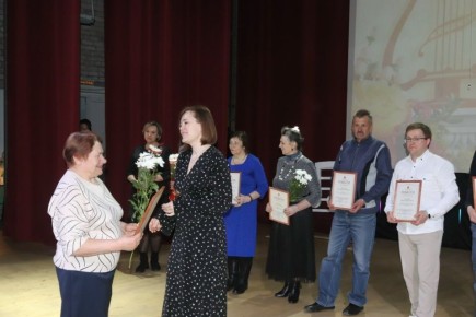 В Трубчевске чествовали работников культуры района