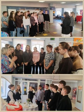 Для учащихся 8 "Б" класса МБОУ Выгоничской СОШ распахнул свои двери Брянский техникум питания и торговли , предложив им погрузиться в мир профессионального мастерства