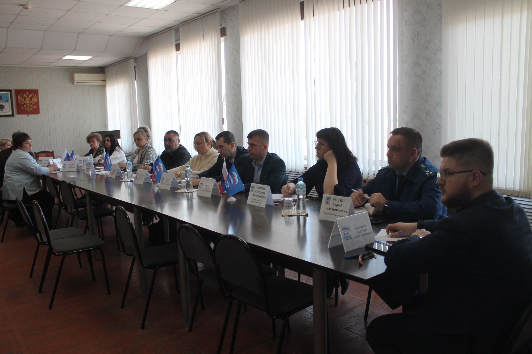 ГКУ Госюрбюро Брянской области приняло участие в ежемесячной встрече с участниками специальной военной операции и членами их семей в Карачевском районе