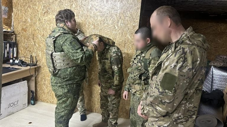 Брянский священник привёз бойцам «Севера» рыбацкие сети для отражения атак БПЛА