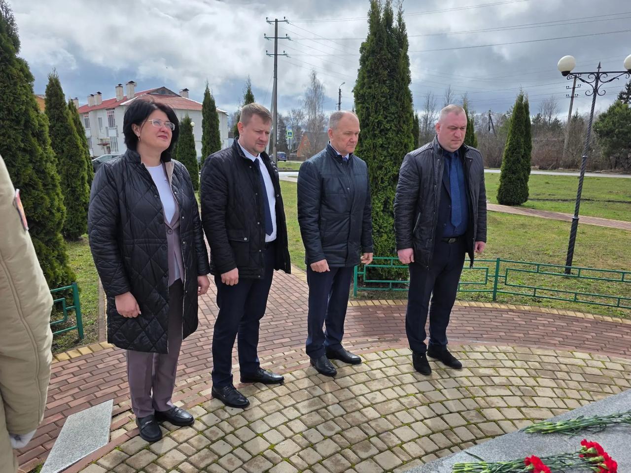 Рабочая поездка в Выгоничский район Рабочая поездка в Выгоничский район