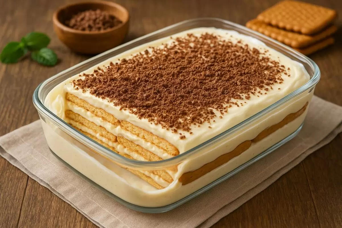 Сладкое волшебство на десерт: рецепт нежного торта без выпечки всего за 15 минут