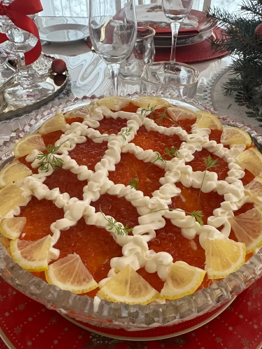 Салат «Царский» для новогоднего угощения