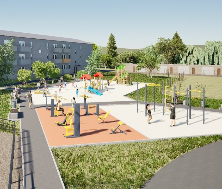 В Брянском районе проводятся мероприятия в рамках федерального проекта «Формирование комфортной городской среды» национального проекта «Жильё и городская среда»